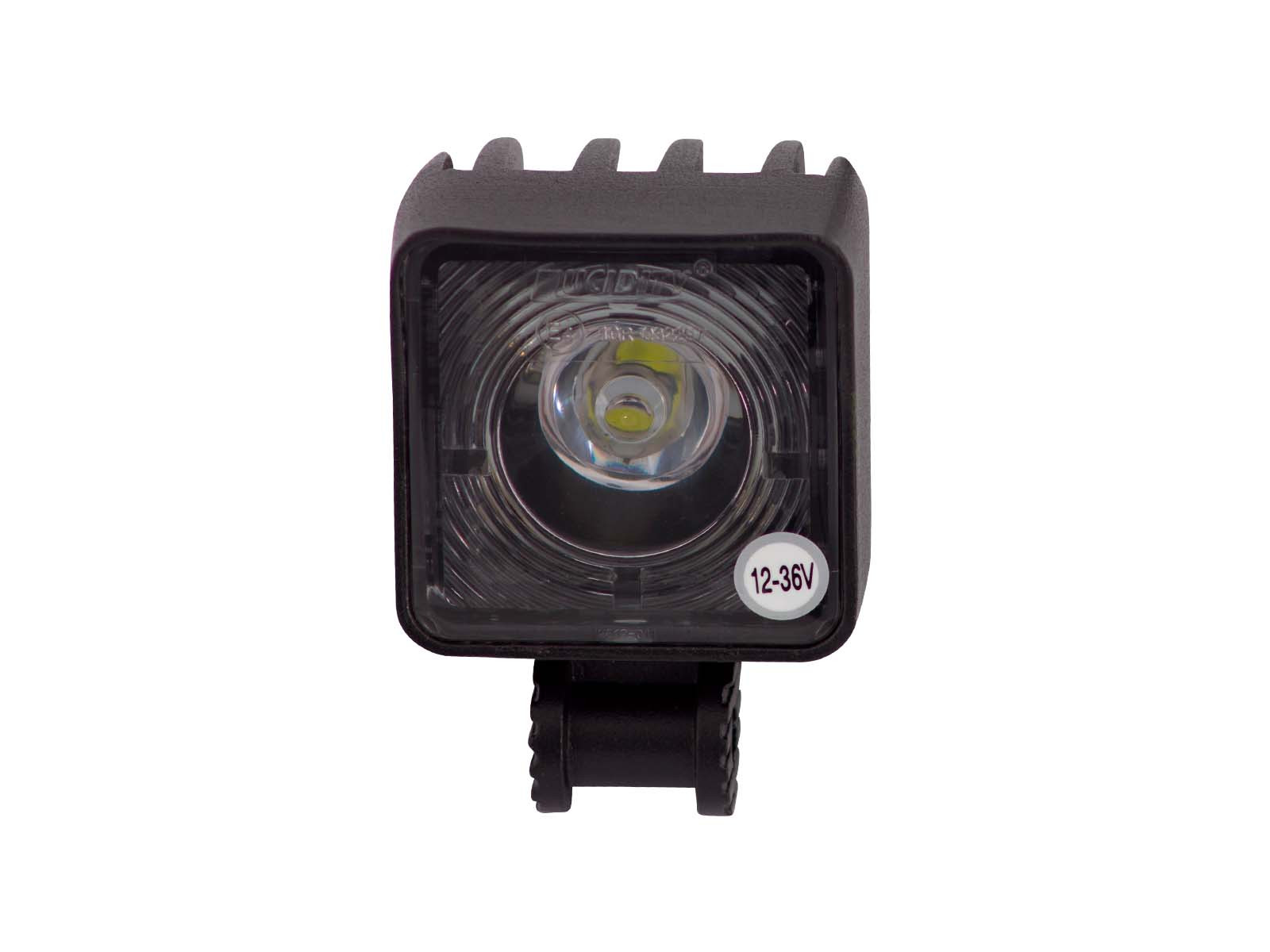 Arbejdslampe 12-36V 1LED 800lumen flood - 50x50x63mm - IP69K - ECM R10