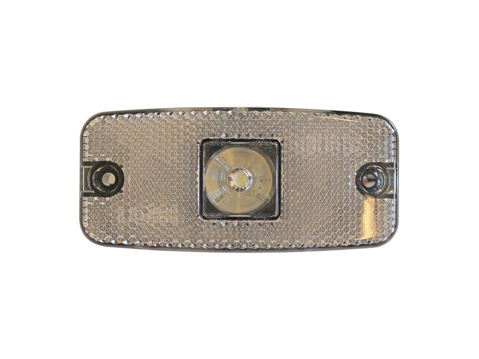 Positionslygte 12/24V LED 3000mm fladt kabel - 111x50,5mm CC90mm