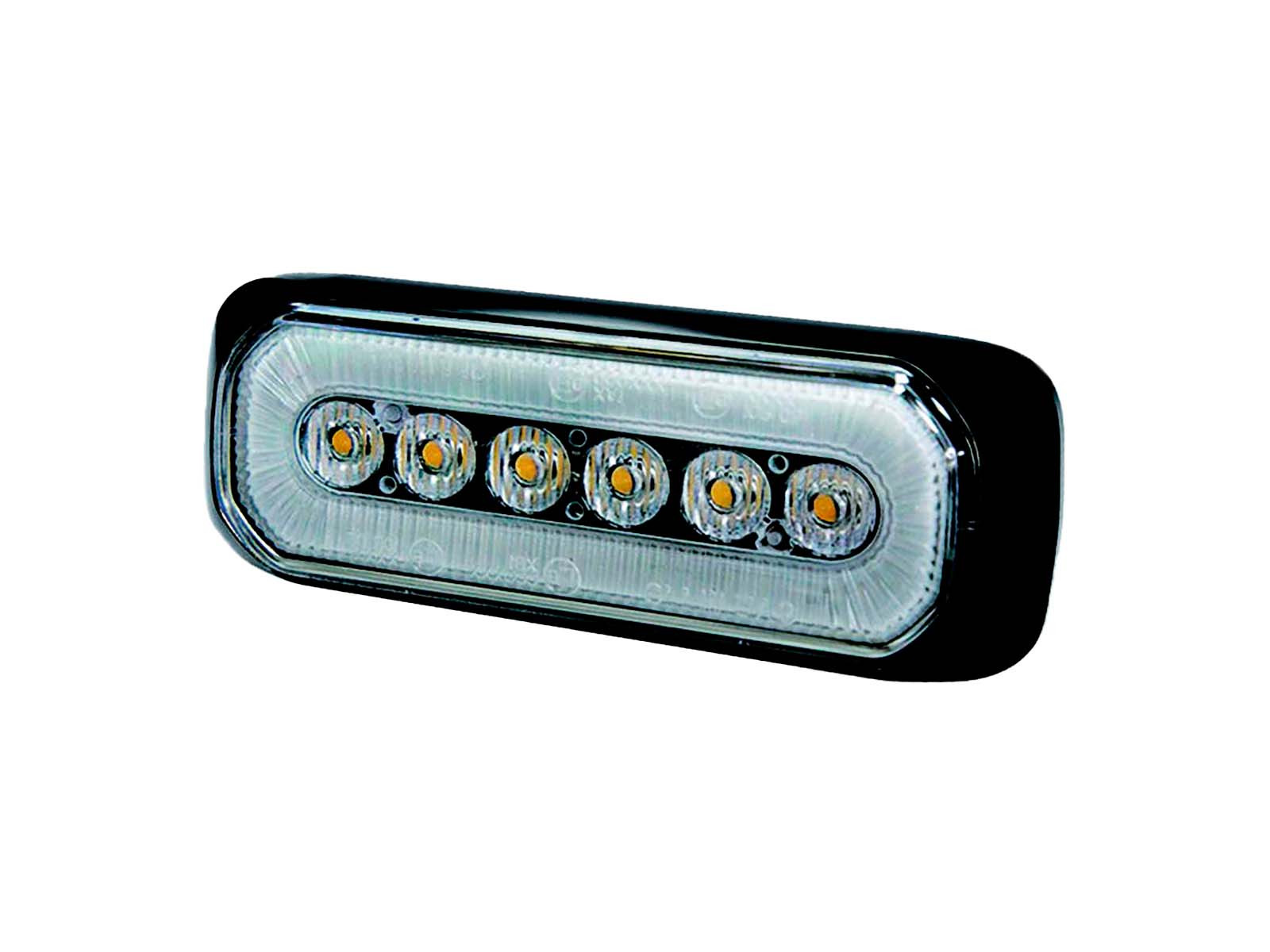 NORDLYS+ Sidomarkeringsljus och blixljus röd