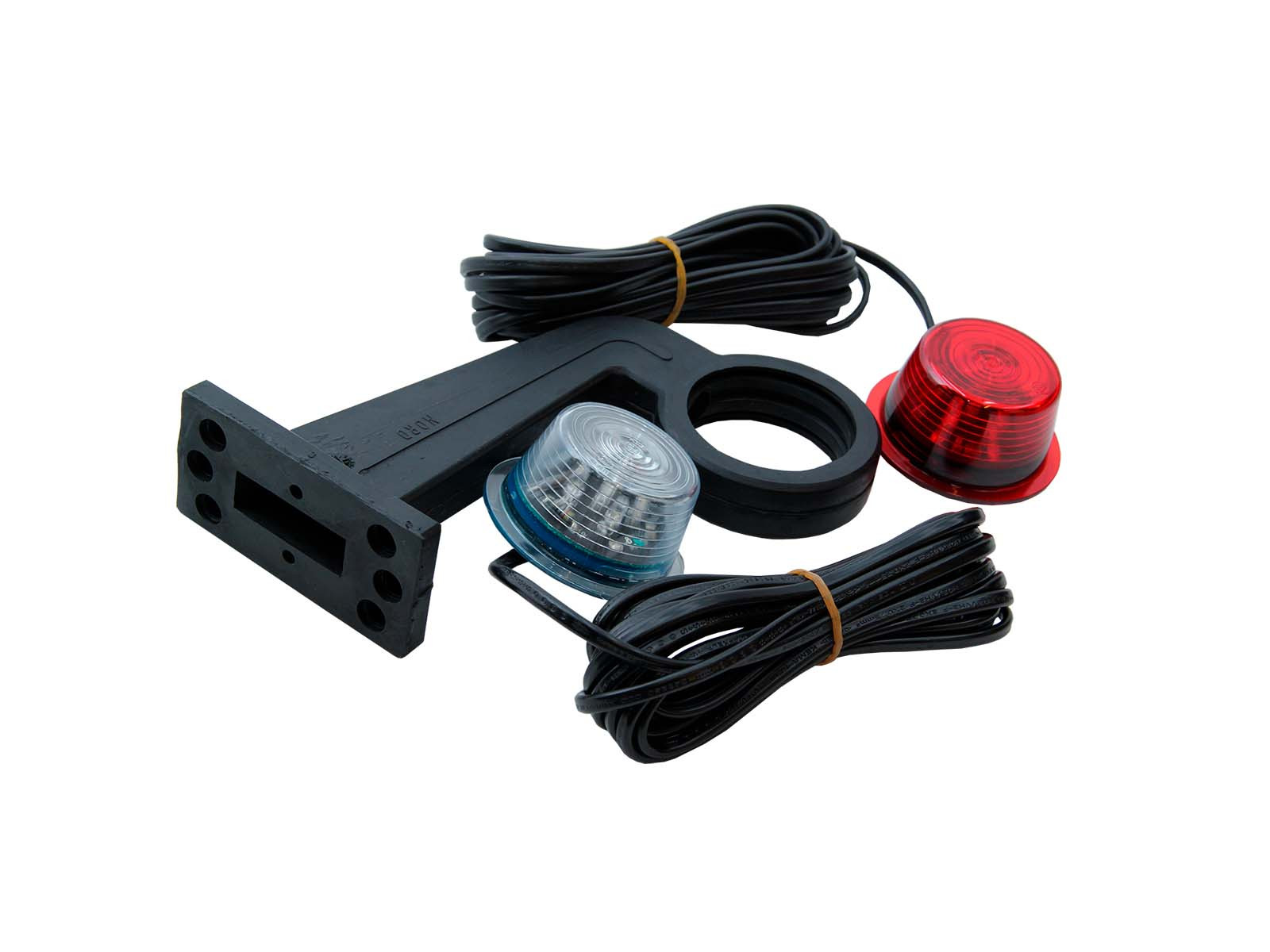 Umrissleuchte LED 24V R/L Rot/Cool White langem Arm 5m Kabel