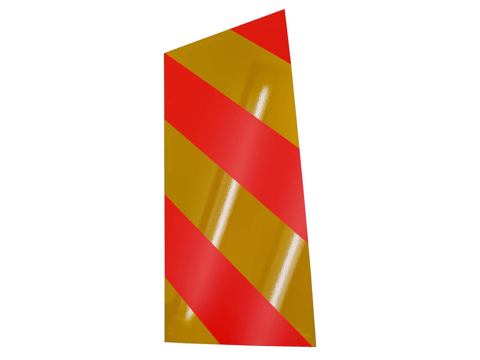 Sidem.refleks rød-gul hø. (n) 525x250mm