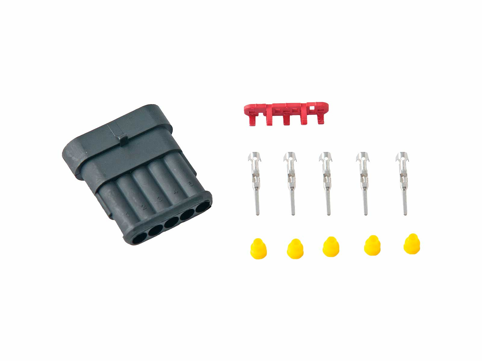 Super Seal 5-pin, han til 498617 - 7812054