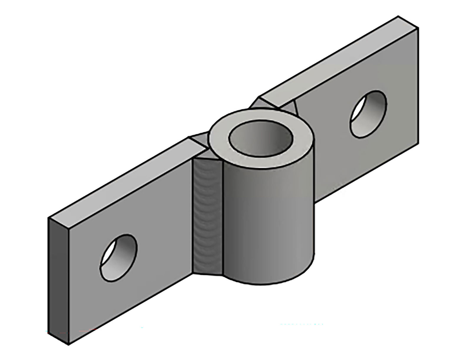 Nedre/øvre fleksifeste MB Atego 8-1 galv - 3041