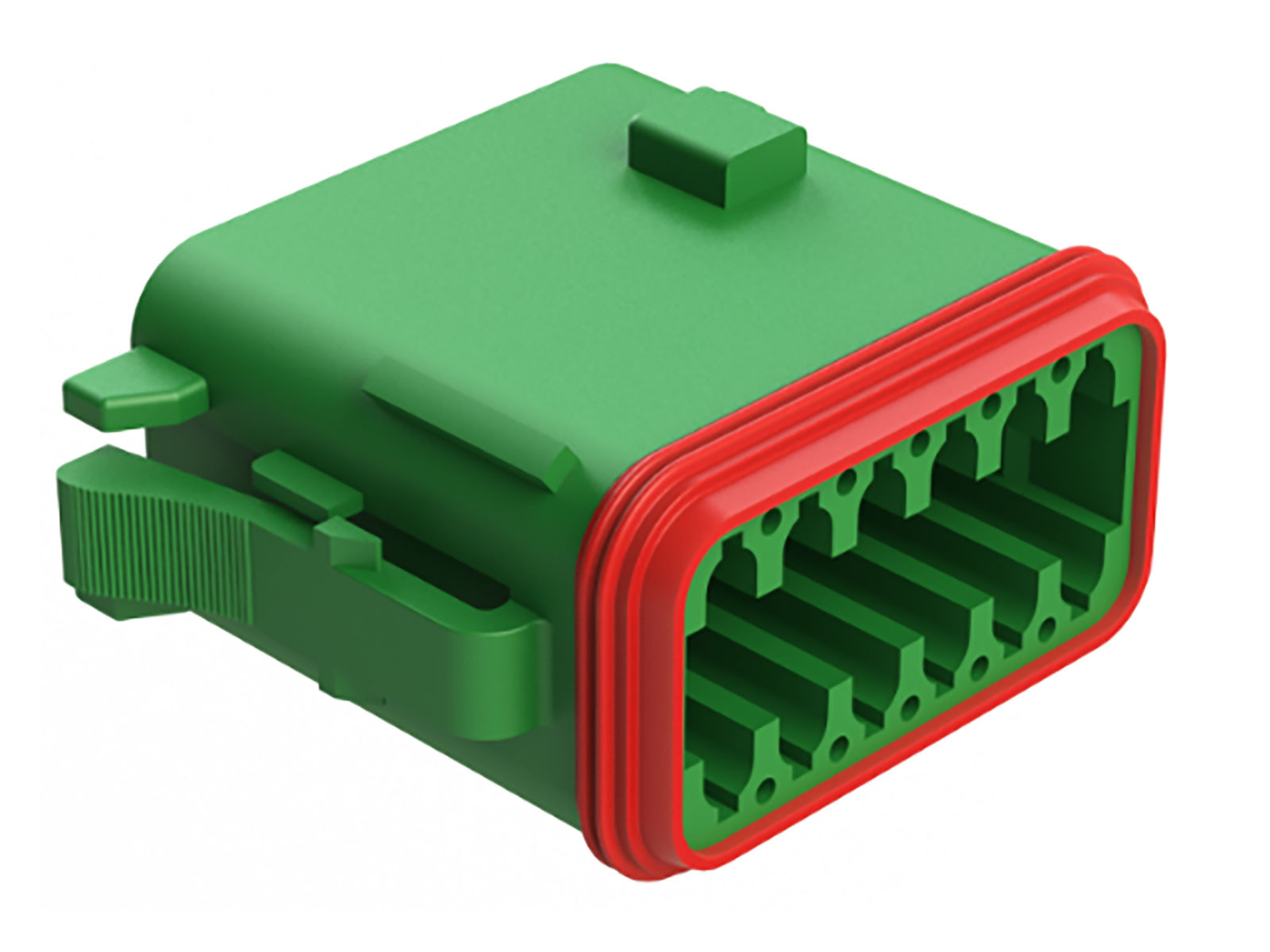 Stikhus Deutch for 12pin hun grøn