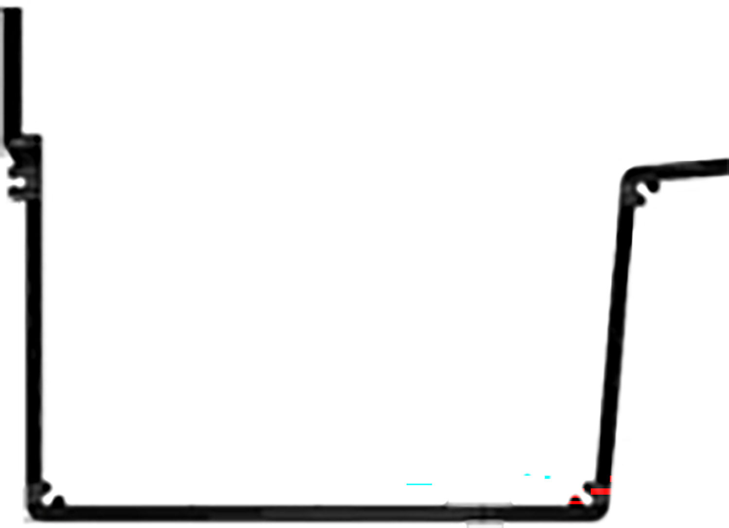 Lygteprofil 2500mm anod