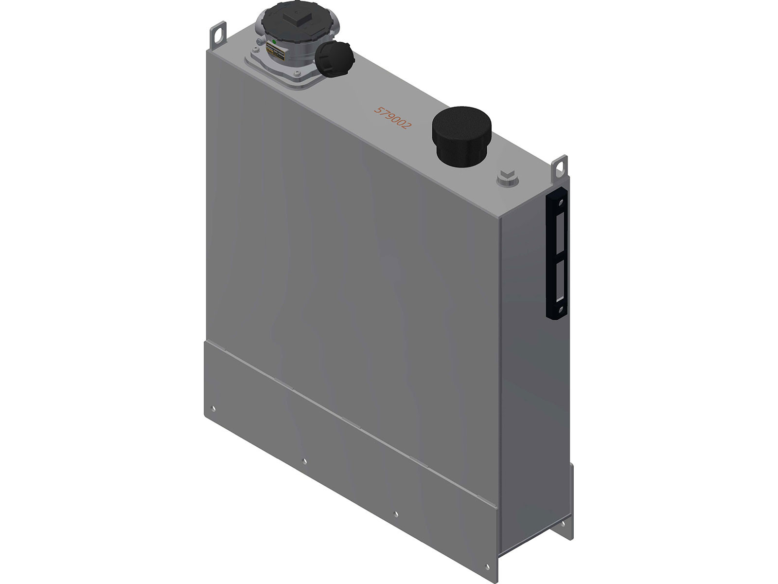 Hydrauliktank 120L 200x800x800mm - inkl. Filter