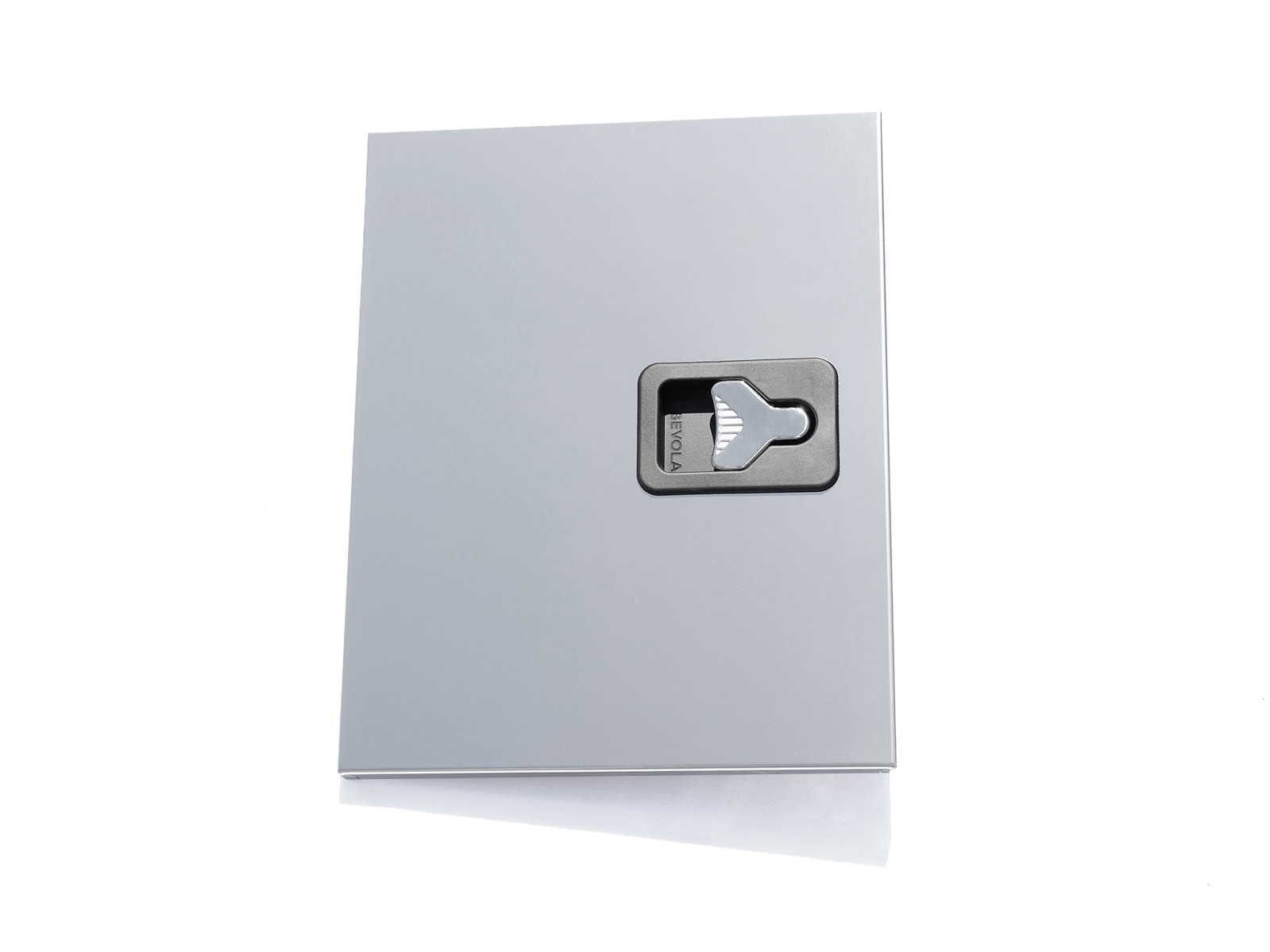 Bevobox låge rustfri sidehængt 480x600