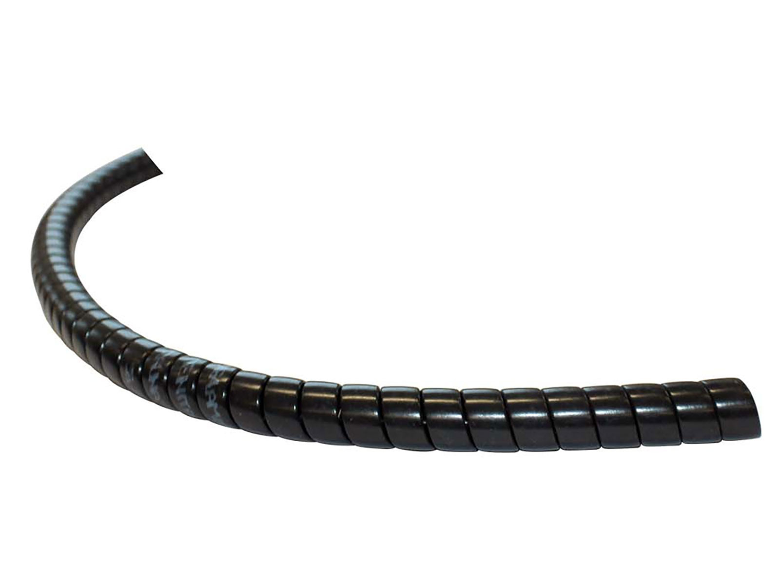 Slangebeskytter spiral 20x25mm 20m sort