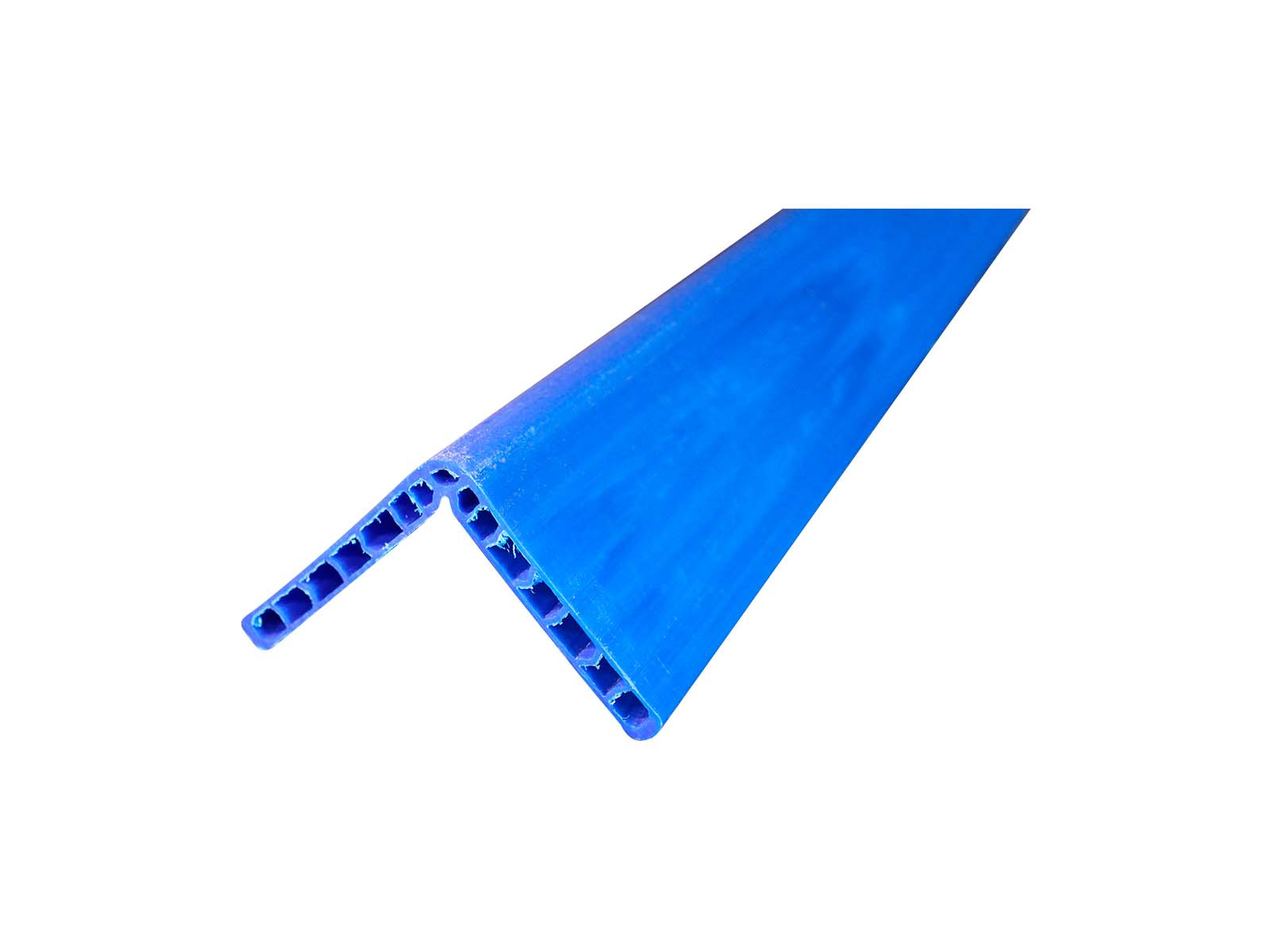 Kantenschutz Kunststoff 120x120x15 6,0m Blau