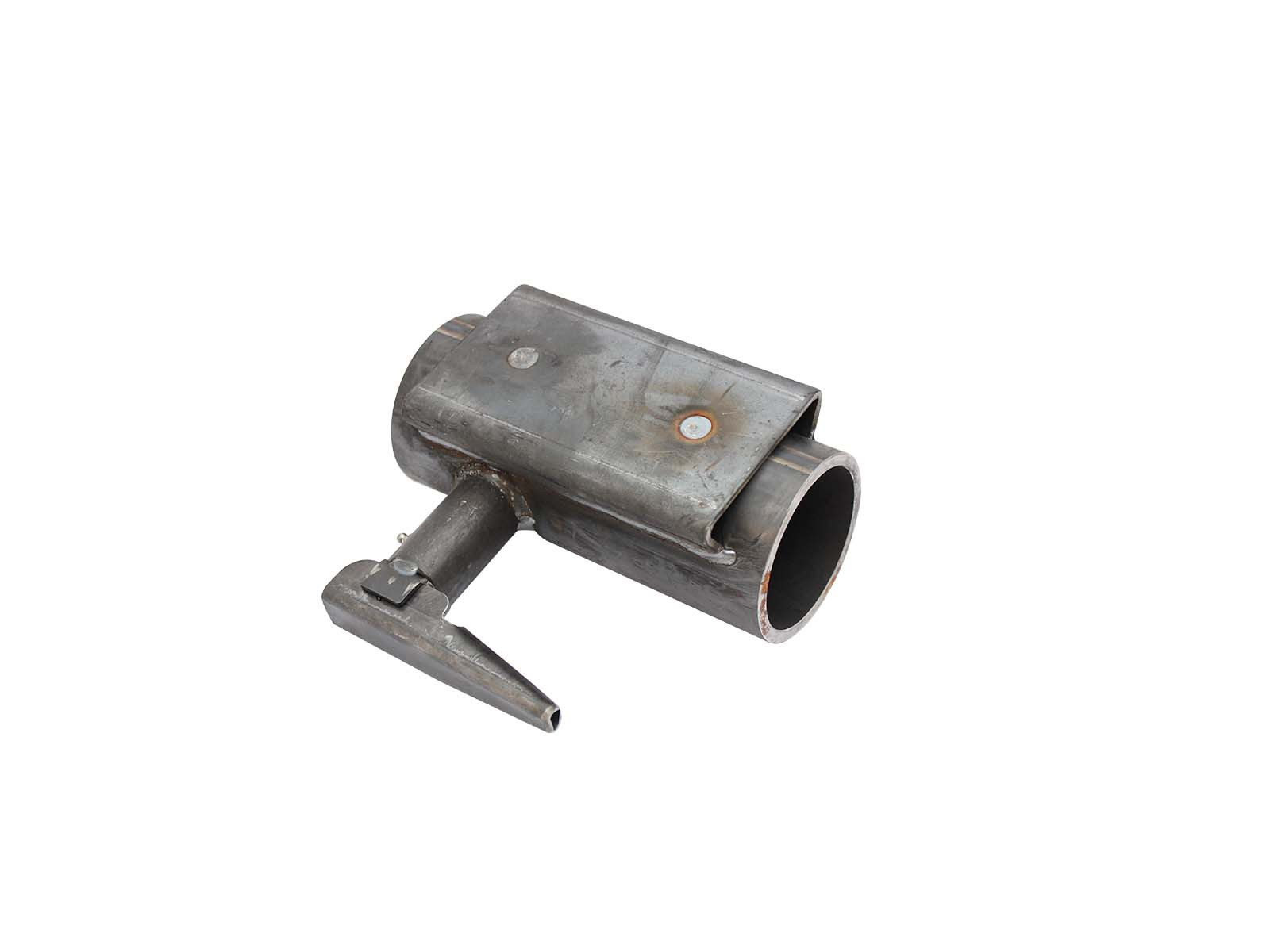 Støttebensholder 250mm m/plade - og lås Højre model