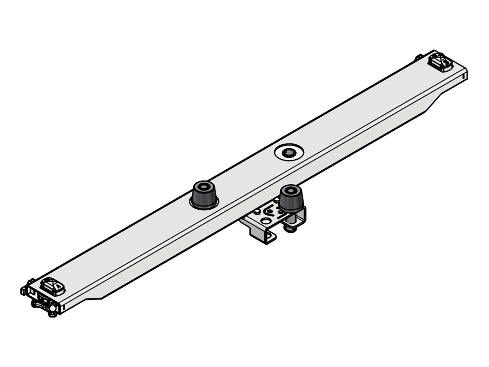 Containerbom m/holder & ruller 100 - Schneider 410088400