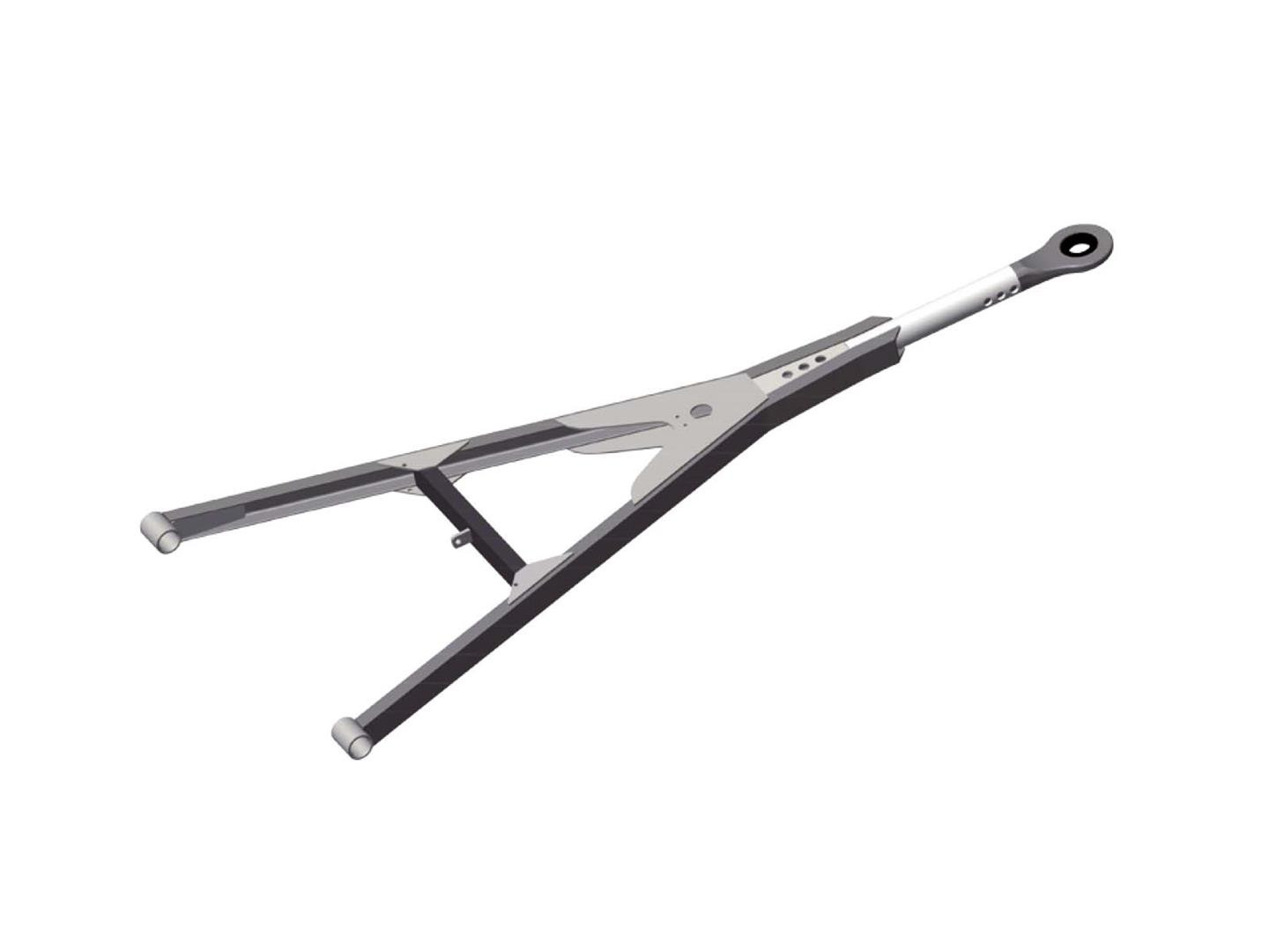 Dragstång fast 3000mm cc1050 mm  Briab - GZY 44 D-190 kN, Av 18t, 57,5 - Rockinger fast dragstång