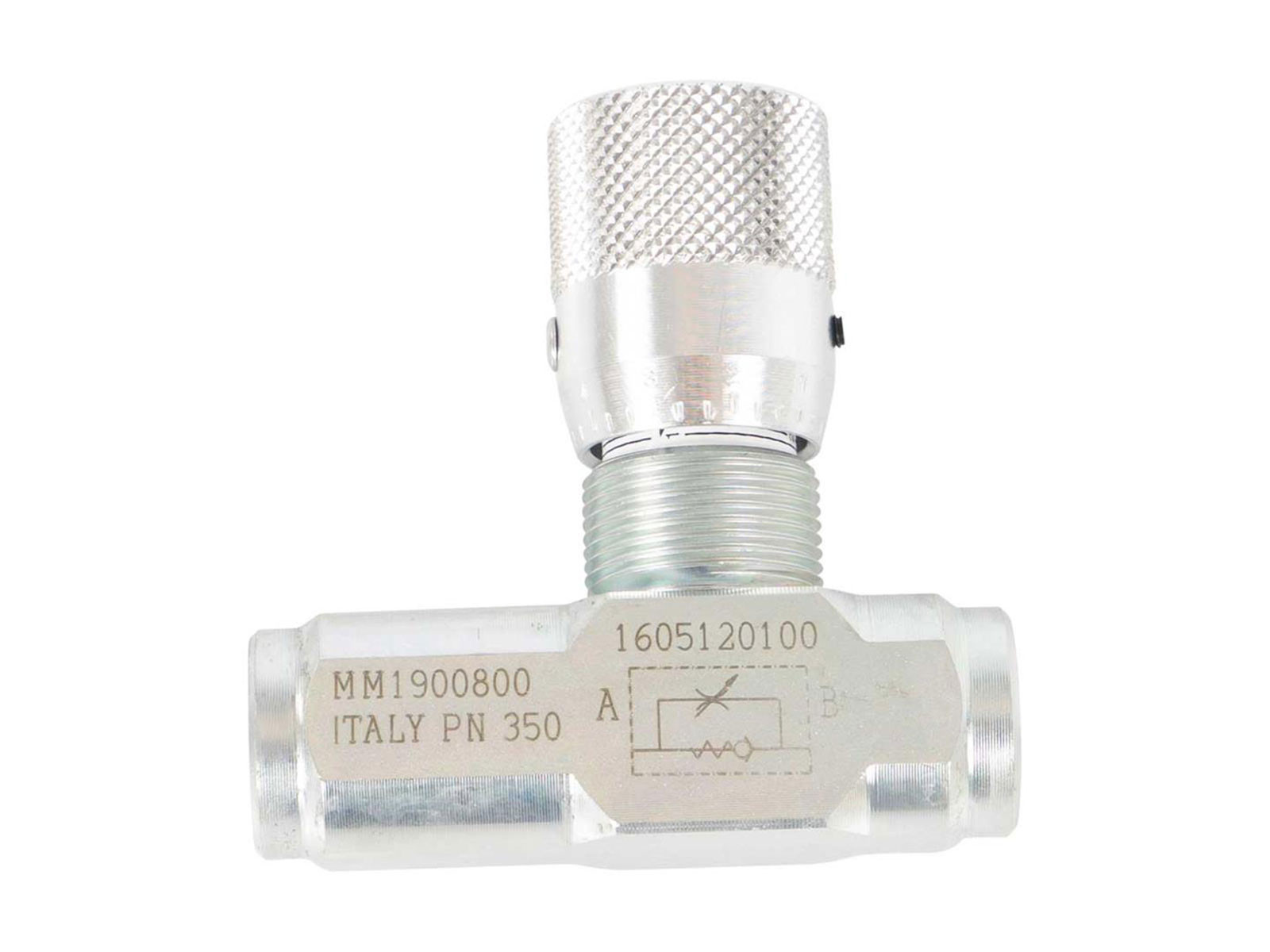 Drossel-/Rückschlagventil, 300 bar innen G 3/8"