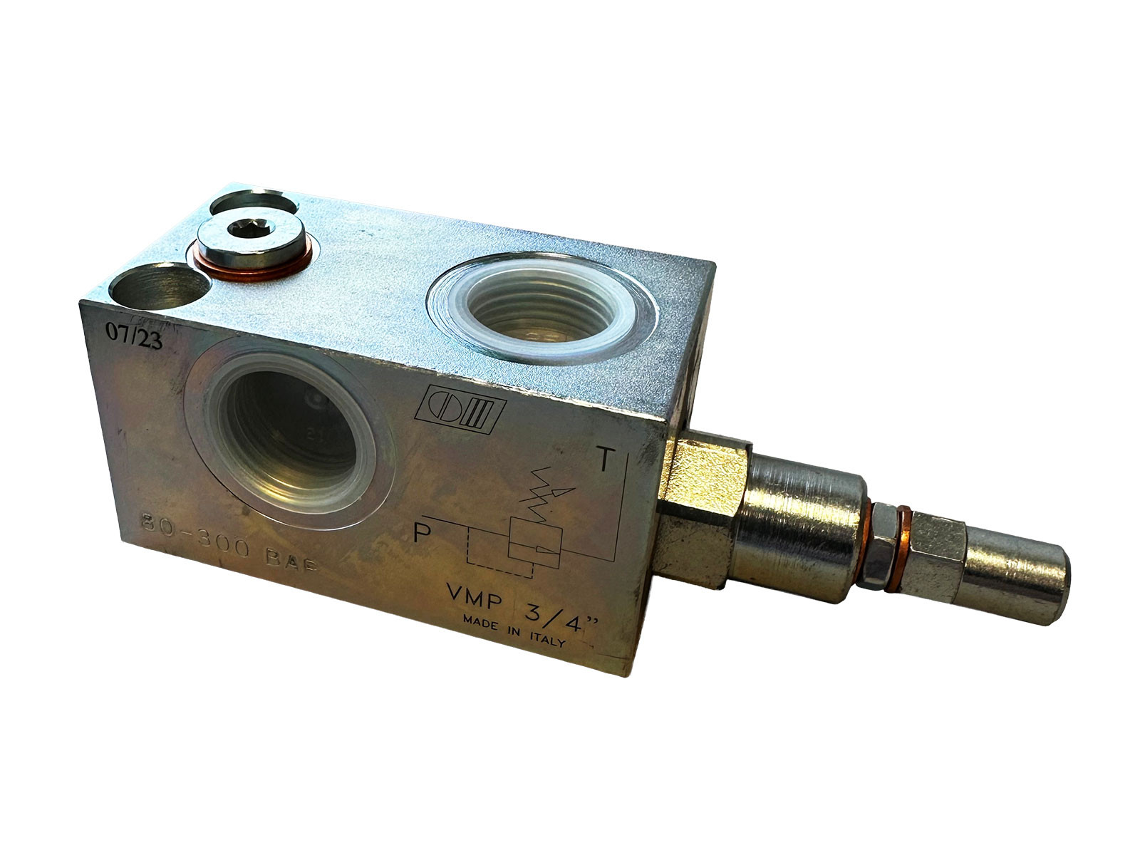 Sikkerhetsventil VMP Justerbar 3/4" E 80-300 bar