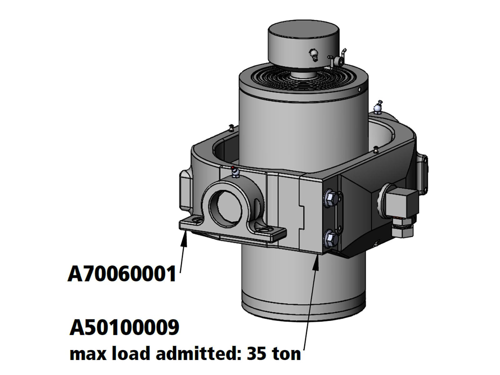 Penta ophængs beslag A70060001