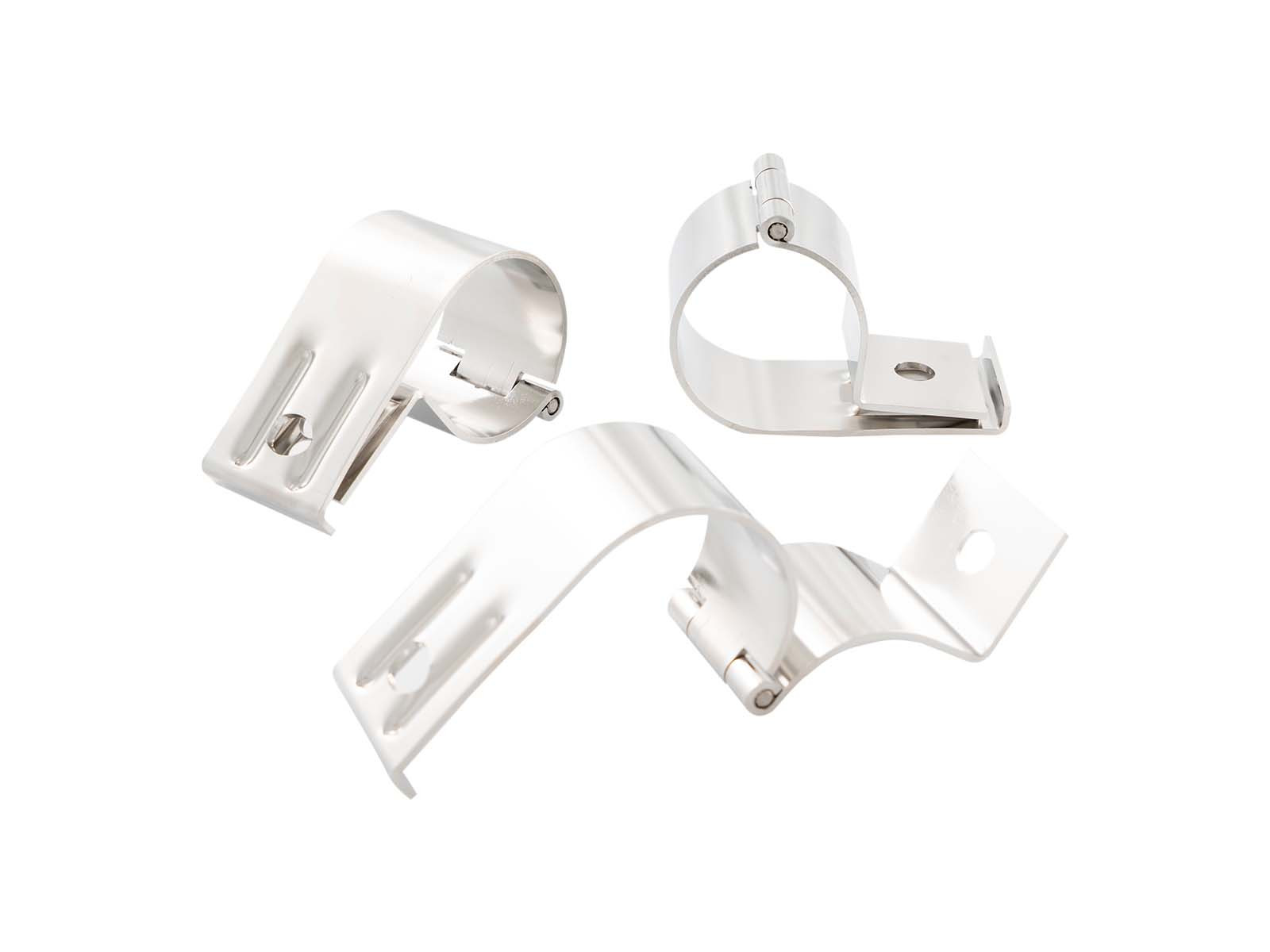 Metec Leuchtenhalter 70mm Edelstahl