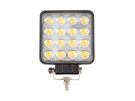 Arbejdslampe 9-32V 16LED 3071lumen flood - 110x110x70mm - ECE R10