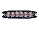 Blitzblink 12/24V 6xLED slim - CC mål 118mm - -30°C to +50°C - ECE R65 - EMC (ECE R10) - IP56
