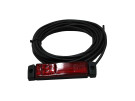 Mark.lampe rød 12/24V LED m/5000mm