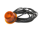 Glass orange m/diode 24V - 30795