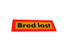 Bred last-refleks 565 x 200 mm - 8595 - (passer i skilteholder 650074)