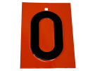 Lose Zahlenplatte – 0 Rostfrei - 89100