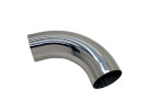 Bøjning rustfri poleret Ø127x1,5mm