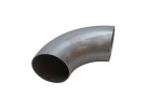 Bøjning 90 gr. rustfri ø129mm - 8819
