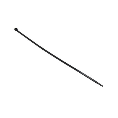 Strips 290x4,5mm, sort - Ø max 79mm - 100 stk pr. pose