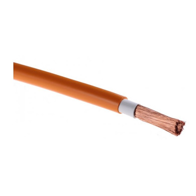 Startkabel dobbelt isoleret 35mm² hvid/rød 25 m rulle