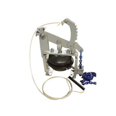 Pneumatisk strammer. Komplet med kæde