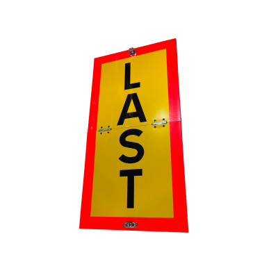 Skilt 300x600mm, foldbart ,RF-hængsler, vandret, stående, LAST - 36,585,00.LAST