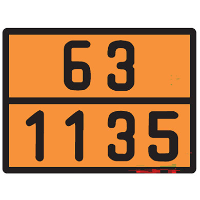 ADR skilt - 40/3175 400x300mm