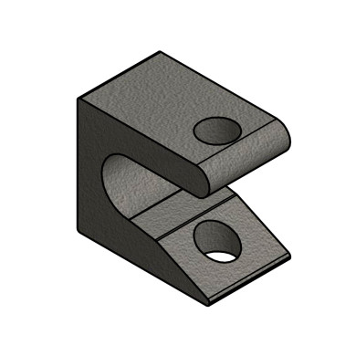 U-bøjle for sidefjeld (for svingtap)