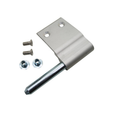 Alu-hængsel H m/tap 160mm komplet - 10483