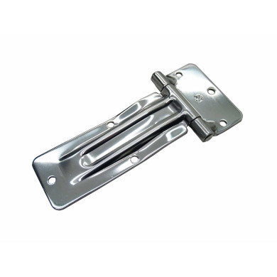 Sidedørhængsel 246mm rustfri 8,5mm fors - Hængslet kan åbne 180°