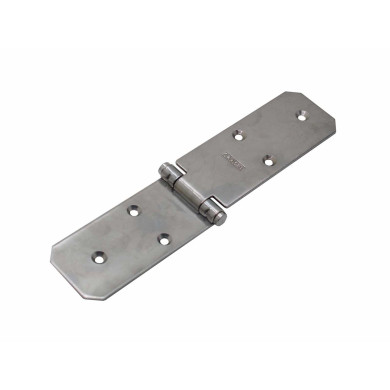 Hængsel rustfri 150+125x60mm