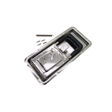 Schluß einbau 25/Ø15mm Edelstahl  - 2351