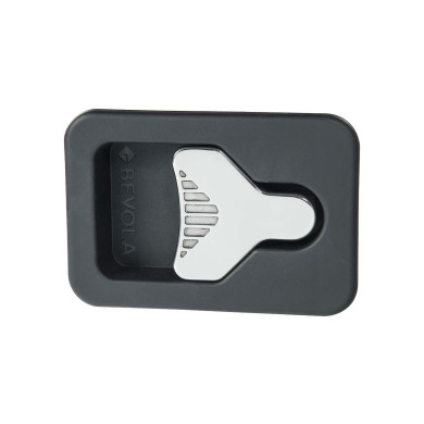 Einbauverschluss Kunststoff m/Zylinder und Dictung 176x120 BevoBox