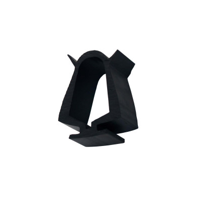 Gummiprofil med læber 25 meter