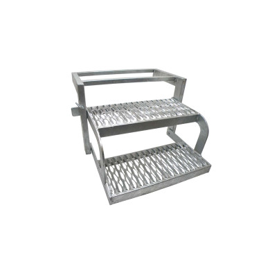 Udtrækstrappe B620xH403 D420trin/340mm zinkgalv