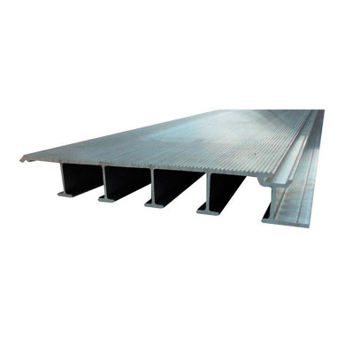 Bundprofil 40x250x2.500mm Low-Noise 07 - EN AW 6082-T6 - Længdetolerance +/-2mm