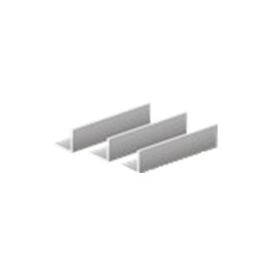 Vinkelprofil alu 60x60x6x6000mm - Legering EN AW 6082