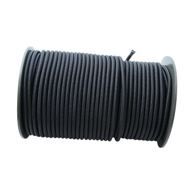 Expanderseil, schwarz Ø8 mm - Rolle 100 mtr