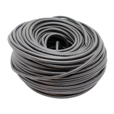 Kabel 2x1,5mm2 dobbeltisoleret, sort - Farvekode ISO4141, DIN72570