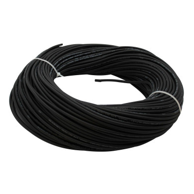 Kabel 3x1,0mm² dobbeltisoleret, sort - Farvekode ISO4141, DIN72570 - 7027062r - ringe a 100 m