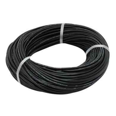 Kabel 4x1,0mm² dobbeltisoleret, sort - Farvekode ISO4141, DIN72570 - 7027063r - ringe a 100 m