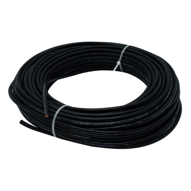 Kabel 7x1,5mm² dobbeltisoleret, sort - Farvekode ISO4141, DIN72570 - 7027067r - ringe a 50 m