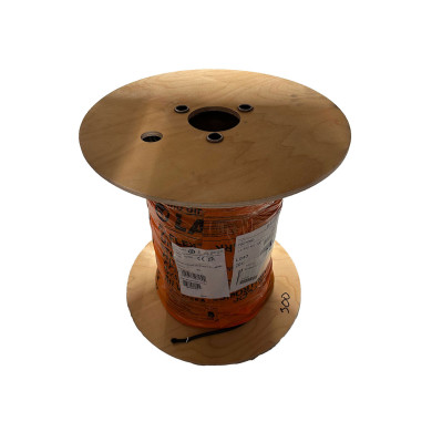 Kabel 2x1,0mm2 dobbeltisoleret, sort