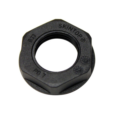 Møtrik i plast for PG7 - PGP7